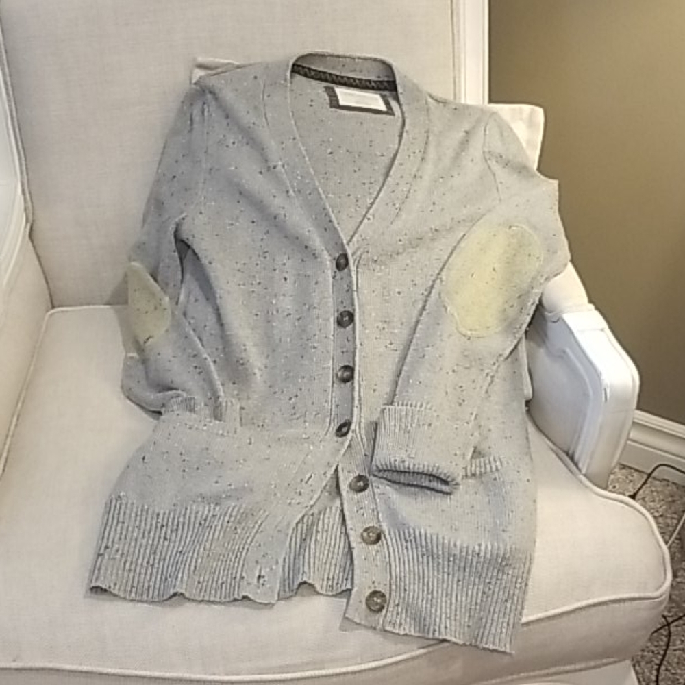 Grey oatmeal cardigan